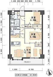 カルトセゾン鶴ヶ谷東 602