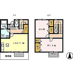 リースランド中里　Ｂ 101
