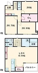 ＮｉＮＥ（ナイン）Ｆ棟 1