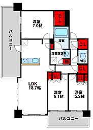 ザ・サンパーク小倉駅タワーレジデンス 503