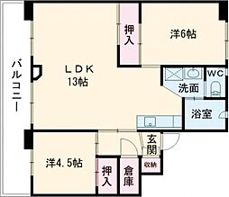 ビレッジハウス恵み野北2号棟 408