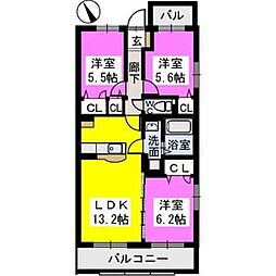 ハピネス筑紫駅前 301