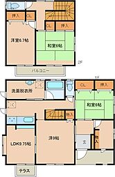 荒井7丁目貸家 1