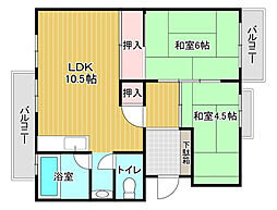 フラワリータウンＢ棟 404