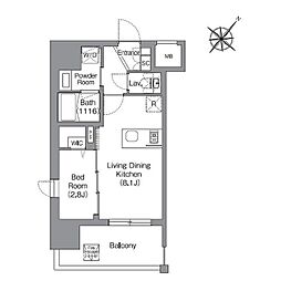 シーズンフラッツ渡辺通 804