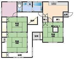 松葉町1丁目貸家 1