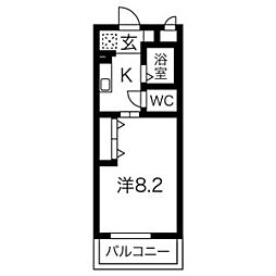 清水朝日マンション 2D