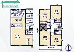 リナージュＬ　豊橋多米中町1丁目第1期　2号棟 1