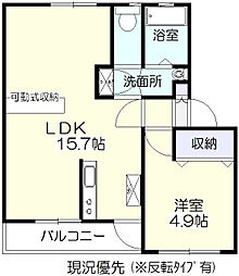 マッサム西持田2号館 203