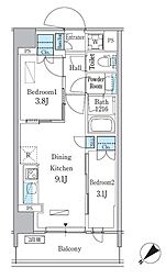 パークアクシス品川南大井パークフロント 424