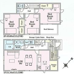 リナージュ黒瀬楢原東 1