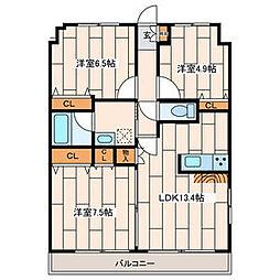 シャンティ等々力 206