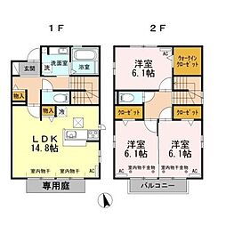 園原戸建貸家　B棟 B