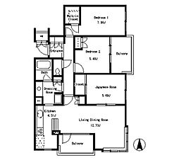 セントラル・ヒル鶴見Ｅ棟 301