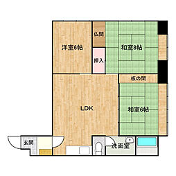 城北マンション 508