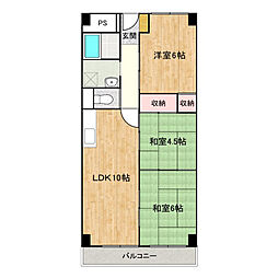 城北マンション 601