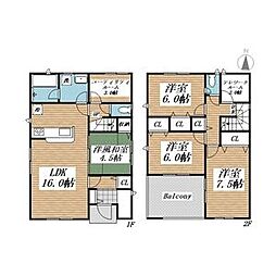 クレイドルガーデン山陽小野田市赤崎第2ー2号棟 0001