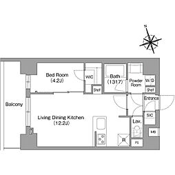 コンフォリア・リヴ八丁堀 0402