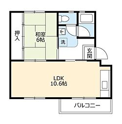 ＵＲ　泉南一丘団地　36棟 203