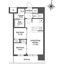 コンフォリア・リヴ新大阪西宮原ソルテラス 601
