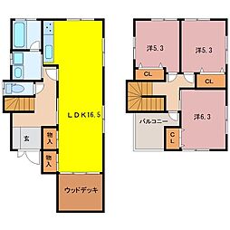 貸家　二の宮4丁目Ｄ棟 -