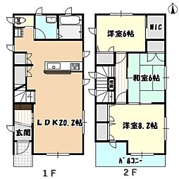 曳馬3丁目6-20、21、22貸家 B