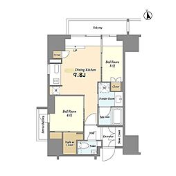 ＨＦ上野レジデンスＥＡＳＴ 1304