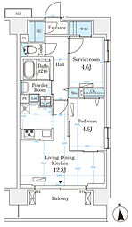ハビテ本厚木 1201