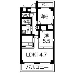 クレセール　ウェスト 201
