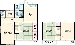 芥見大船1丁目　貸家 1