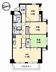 メゾン・ド・ナリヤ　Ｂ棟 605