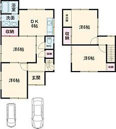 木津八ヶ坪貸家