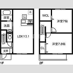 MAISONETTE LAND 込野 A 102
