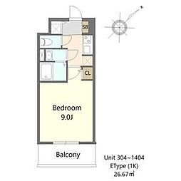 S-RESIDENCE堺altklas 504