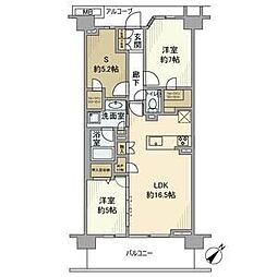 プラウドシティ越中島　アクアテラス棟 1