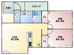 弥勒寺貸家Ｃ --