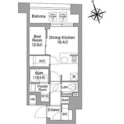 コンフォリア・リヴ八丁堀 1204
