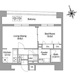 コンフォリア・リヴ八丁堀 1203