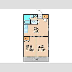 天満宮ハイツ 1B
