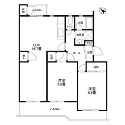 アドリーム新百合ヶ丘Ａ棟 106