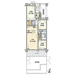 プラウド富士見ヶ丘コートテラス 112