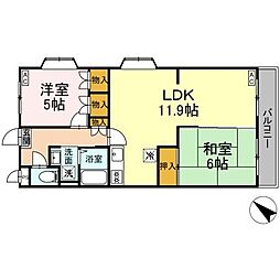 パティオス宇宿　B棟 203