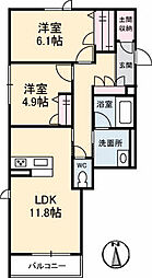 シャーメゾン駒止町 105