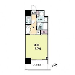 ブリリアンクラス河原町（旧：LaSante河原町） 303