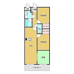 ロックガーデン北棟 102