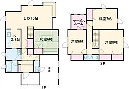 明野新町2丁目戸建て 1