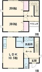 白石市福岡深谷字南町の一戸建て