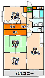 ツインパレスＢ 101