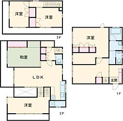 山手2貸家　4ＳＬＤＫ米軍向け 1