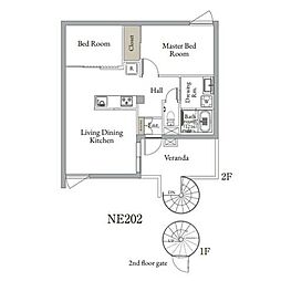 ベルメゾン中村橋ノース　NE 202